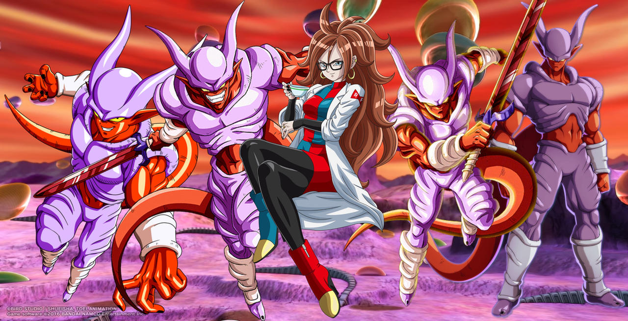 Android 21 (Evil) And Her Army Of Janemba's 01 by MultiversePalooza on ...