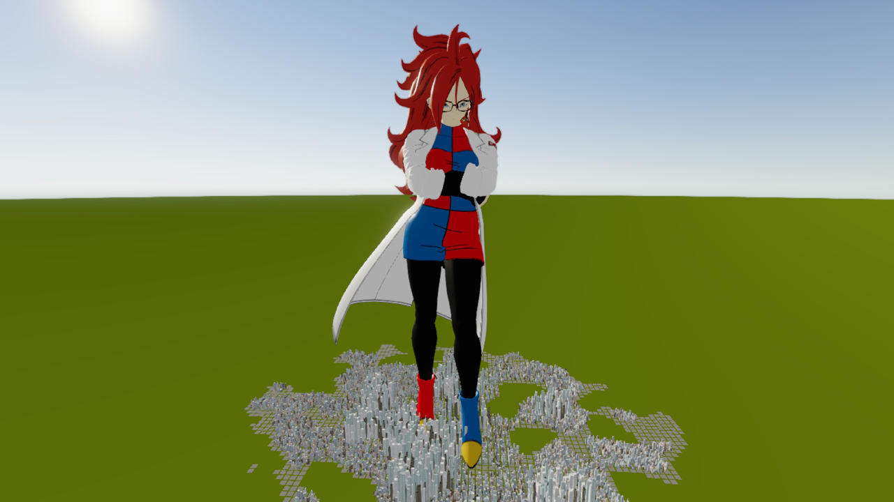 The Gigantic Evil Android 21 02 by MultiversePalooza on DeviantArt