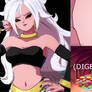 Android 21 (Evil) Eats Candy 02