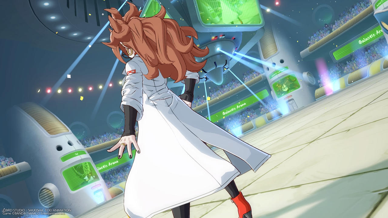 Android 21 (Lab Coat) Dynamic Shot 02 by MultiversePalooza on DeviantArt
