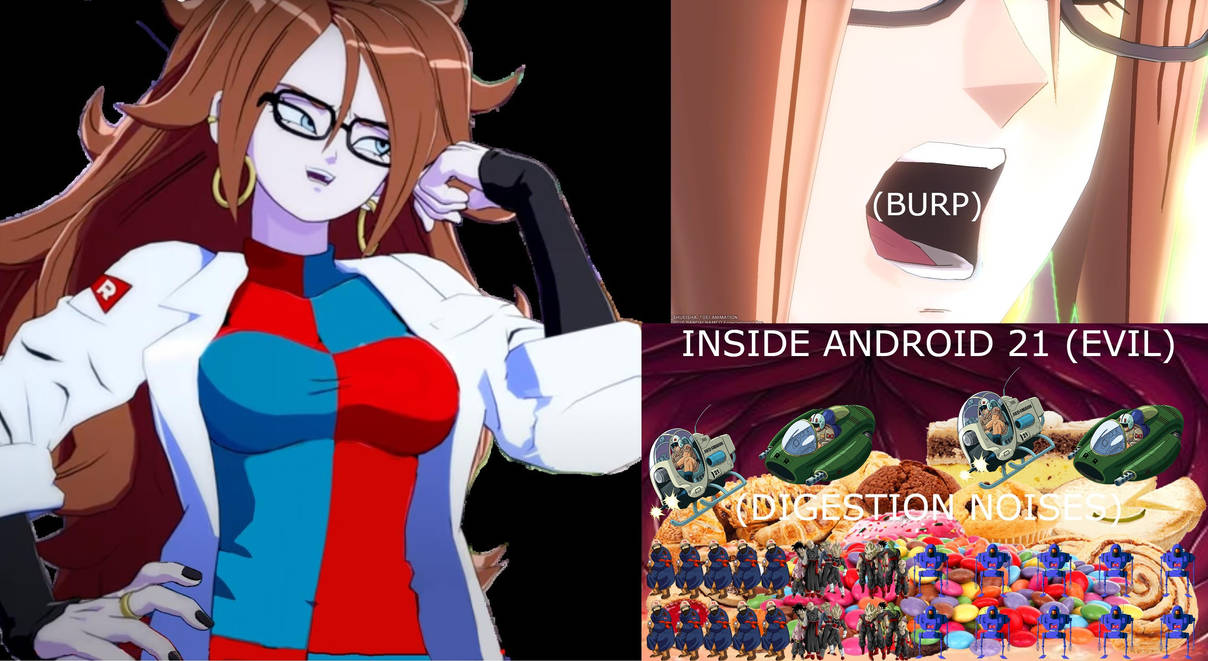 Android 21 (Evil) Pleasure In Her Belly 01 by MultiversePalooza on ...