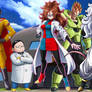 Android 21 (Good) And Dr. Hedo-Super Heroes