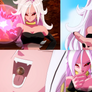 Android 21 Evil Turns People Into Chocolate Balls