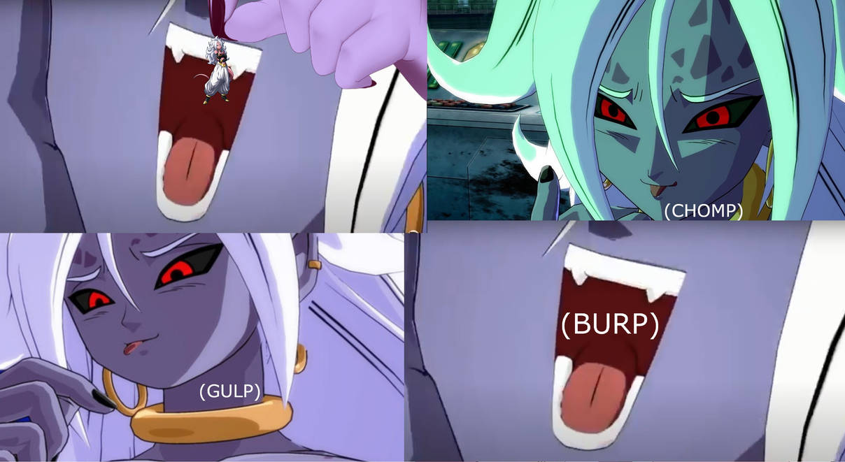 Android 21 (Evil) Eats Android 21 (Good) 06 by MultiversePalooza on ...