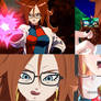 Android 21 (Evil) Eats) Dr. Wheelo