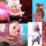 Android 21 (Evil) Eats King Gomah 02
