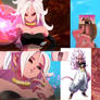 Android 21 (Evil) Eats Tamagami 03