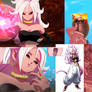 Android 21 (Evil) Eats Tamagami 01