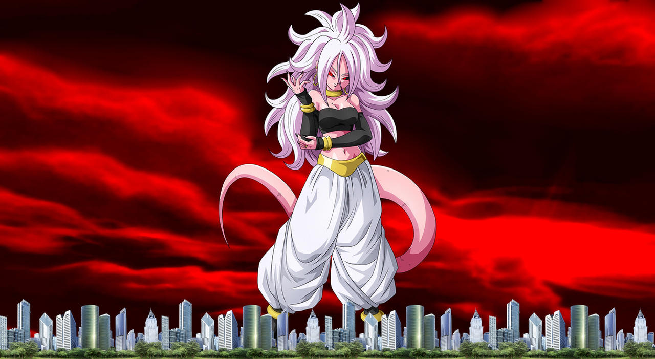 Android 21 (Evil) Giantess Vore Video 02