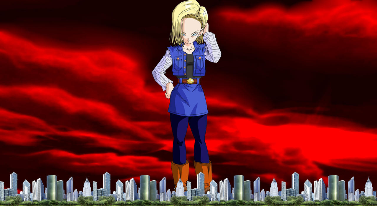 Android 18 (Future) Giantess Vore Video