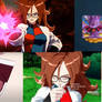 Android 21 (Evil) Eats Beerus Champa And Belmod