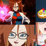 Android 21 (Evil) Eats Sonic Animals 01