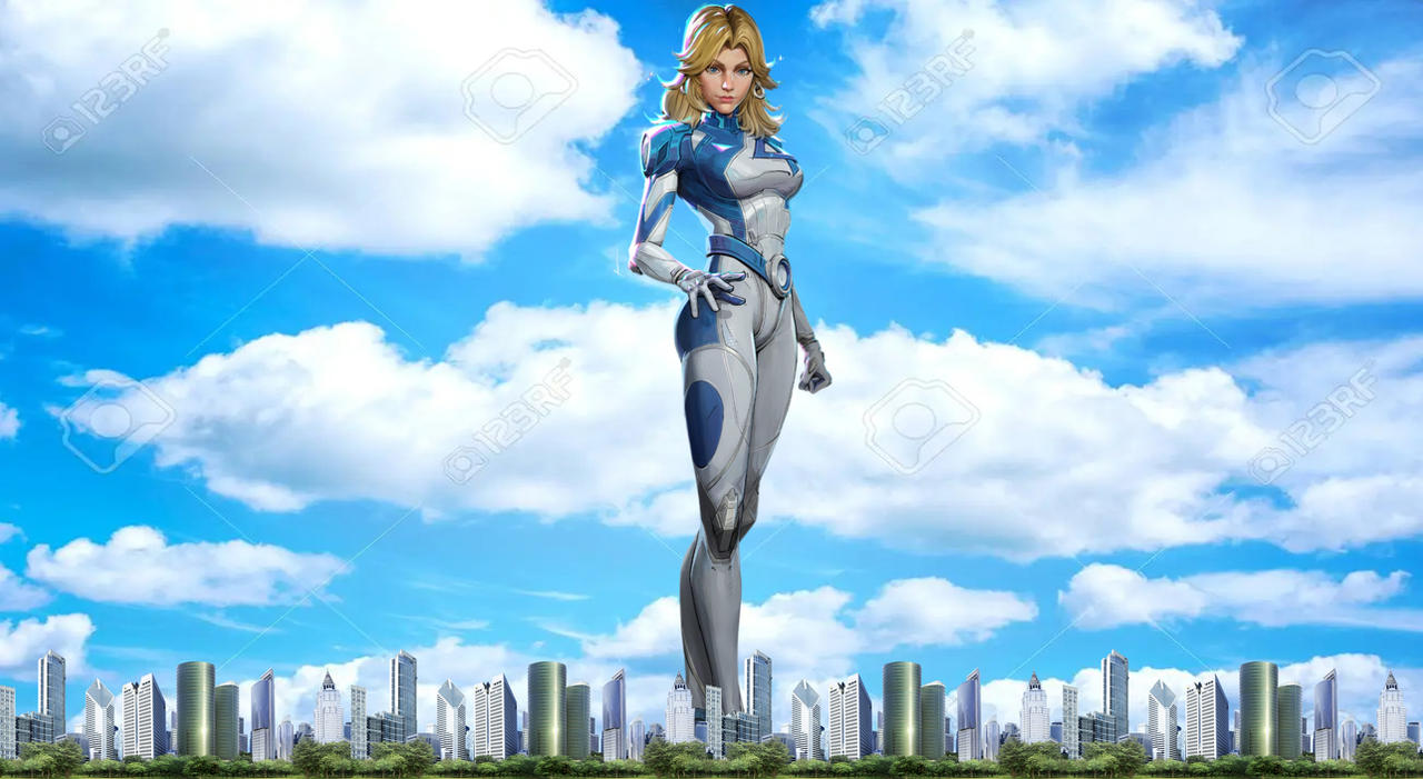 Marvel Rivals-Giantess Invisible Woman