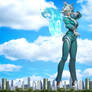 Giantess White Fox