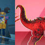 Marvel Rivals-Moon Girl And Devil Dinosaur