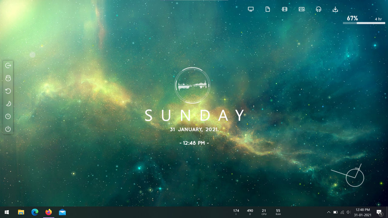 Rainmeter Desktop 4693 By Sarvian Dedav6r