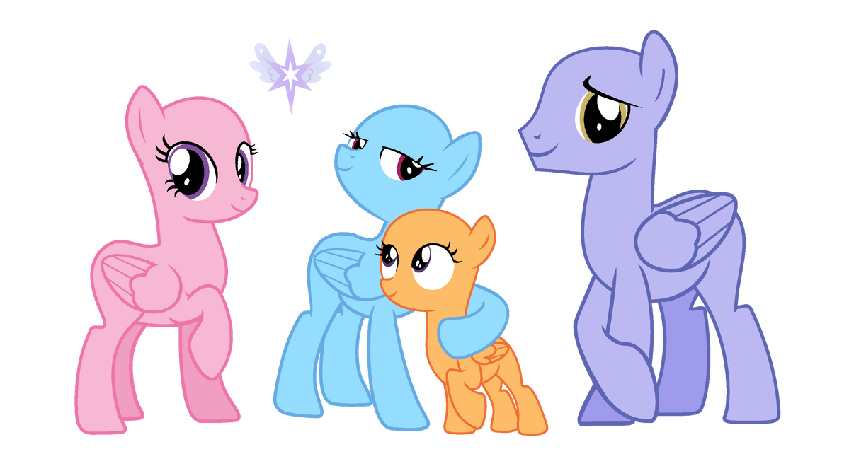 MLP FiM Base #17 by VelveagicSentryYT on DeviantArt