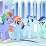 MLP [Next Gen ] The Rainbow Dash Family