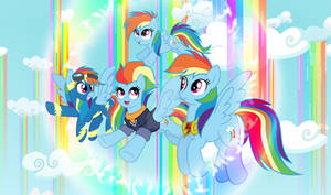 MLP: Rainbow Dash (Follow the rainbow)