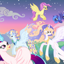 MLP: Hippogriffs and ponies in the sky