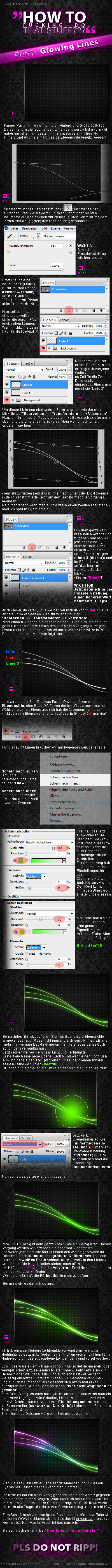 Tutorial: Glowing Lines