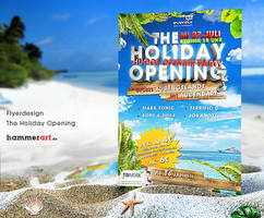 Holiday Opening - Flyerdesign