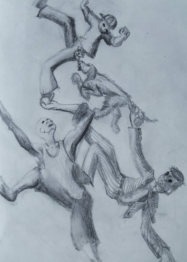 Cartoon Human Stack people stack two by Bobicus on DeviantArt