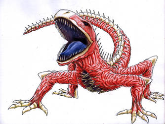 Gore Lizard by Jujusaurus