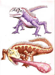 Mega Chameleon by Jujusaurus