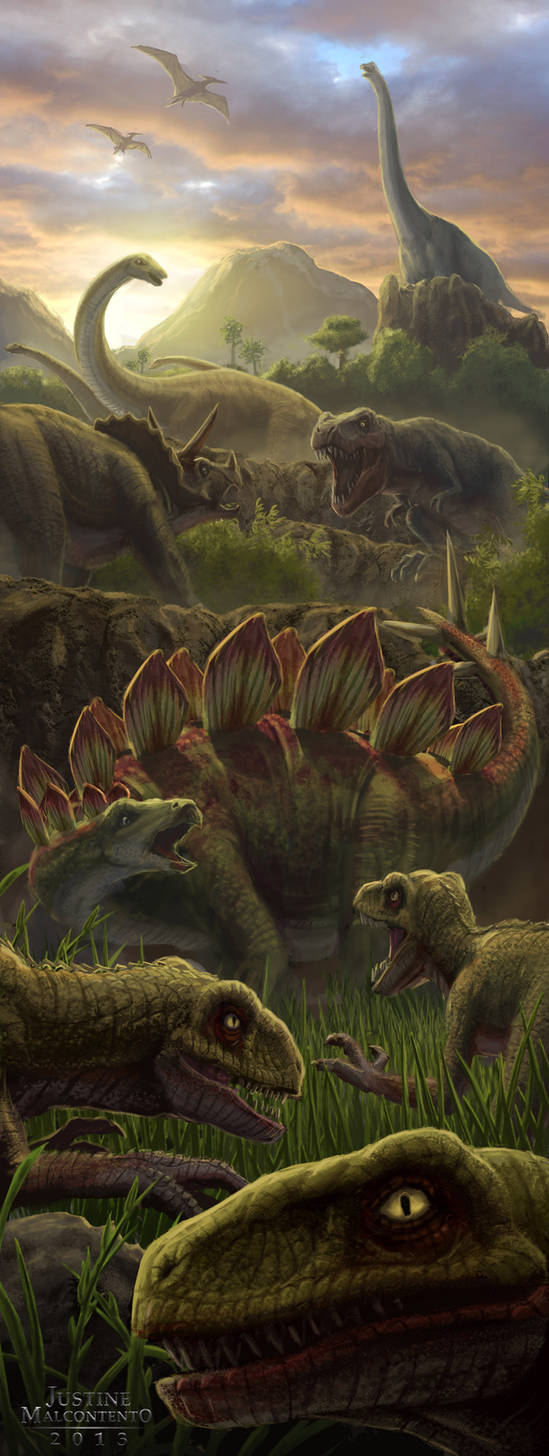 Peak of the Dinosaurs by Jujusaurus