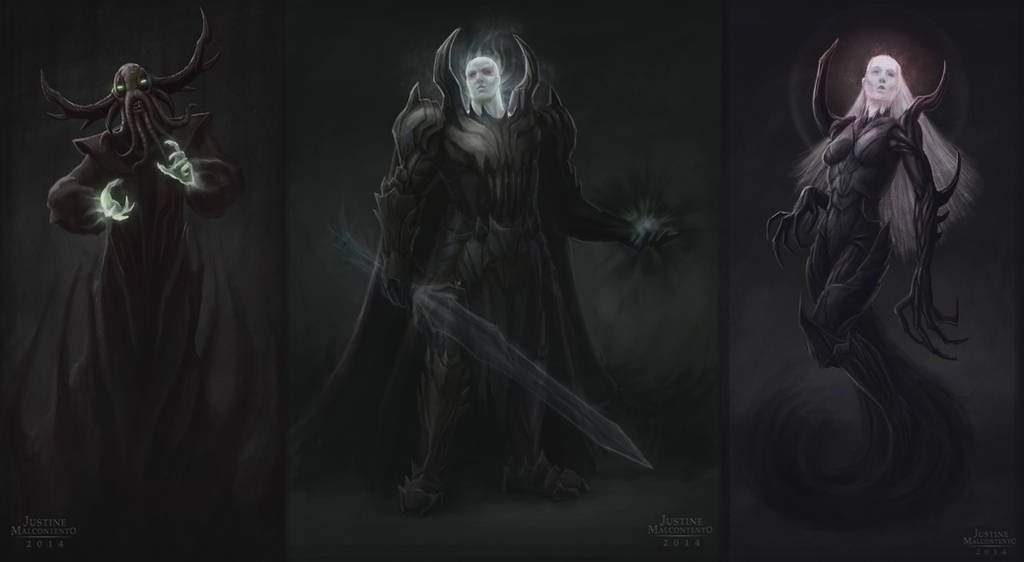 Spectre Concepts 1-3 by Jujusaurus