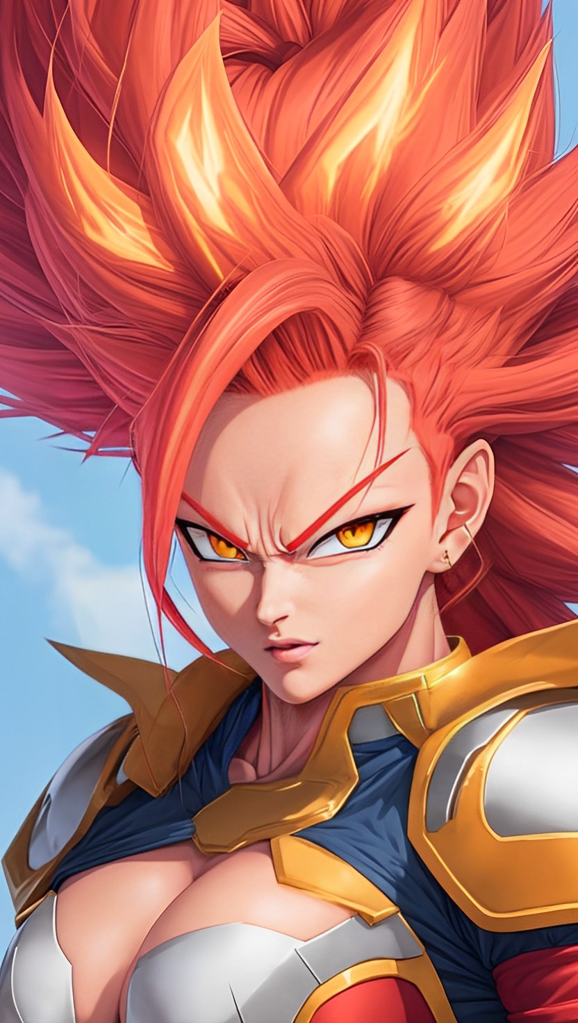 Dragon Ball Online Female Super Saiyan 