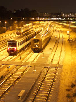 Glowing Trains