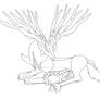 Xerneas and Baby Lineart