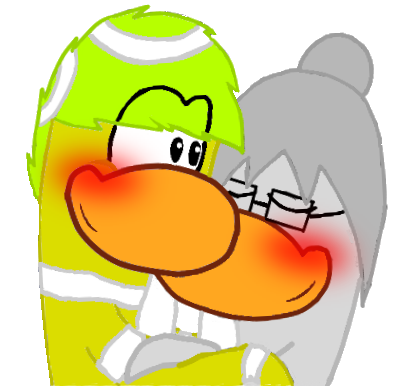Digitized) BFDI - TB x GB (Club Penguin version) by CadenFeather