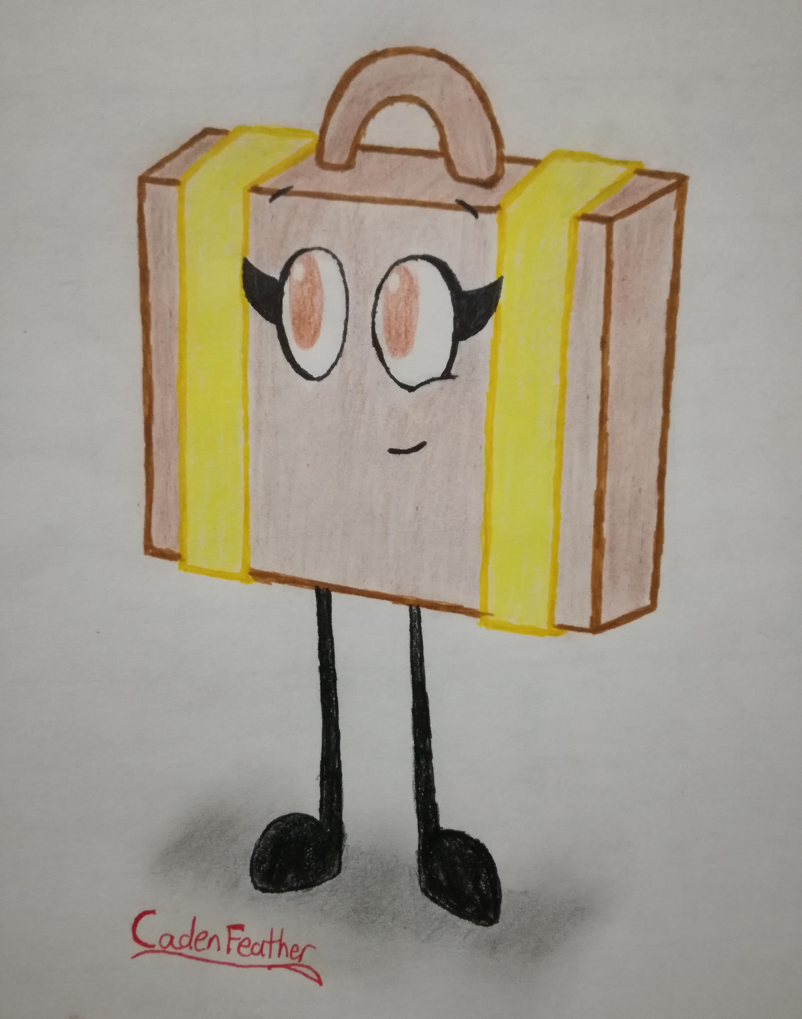 Inanimate Insanity Suitcase Coloring Page
