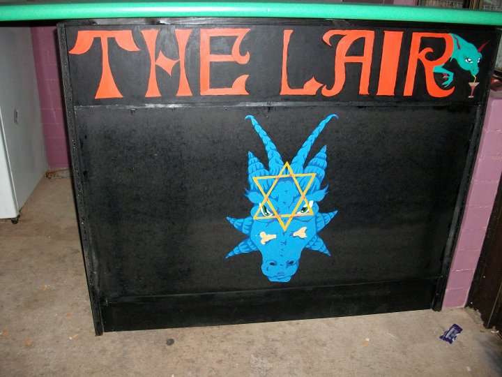 The Lair - Bar Front design