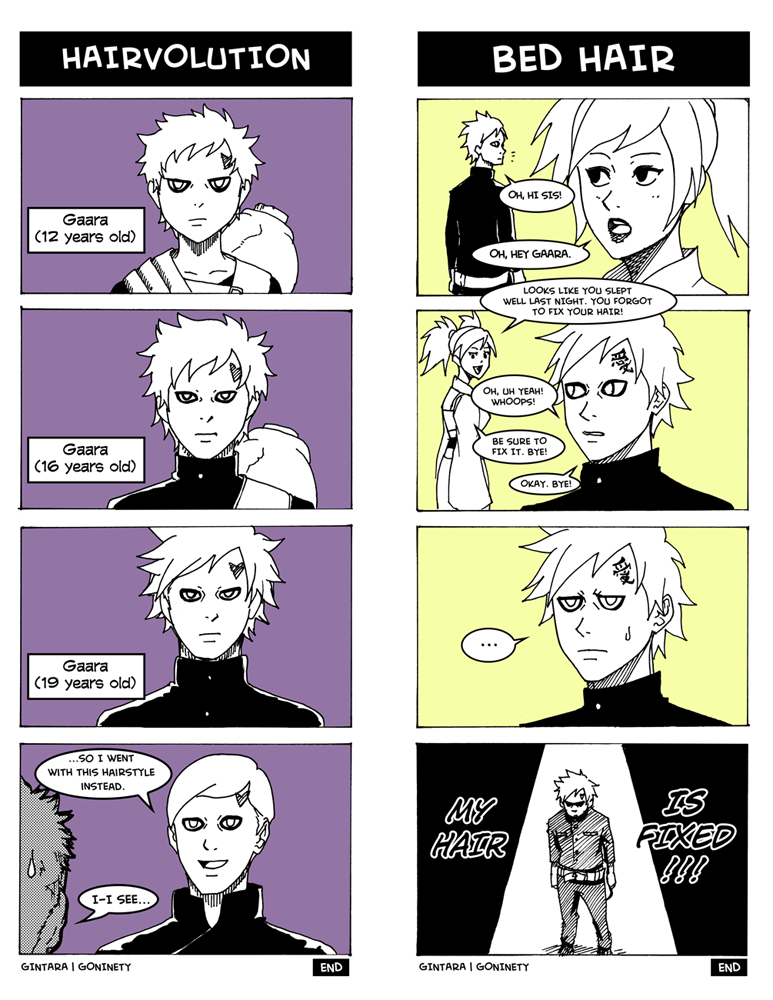 Naruto: Gaara and Hair