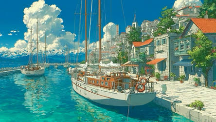 Peaceful harbor,exclusive