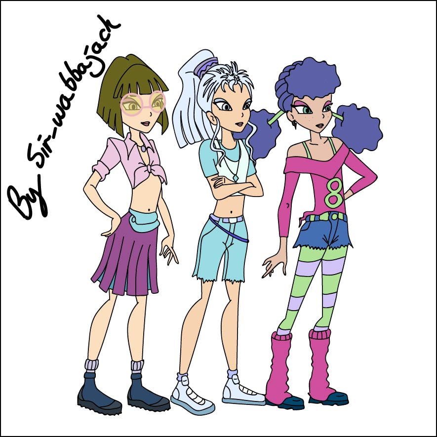 Little Trix Trix as kids. by sir-wabbajack on DeviantArt