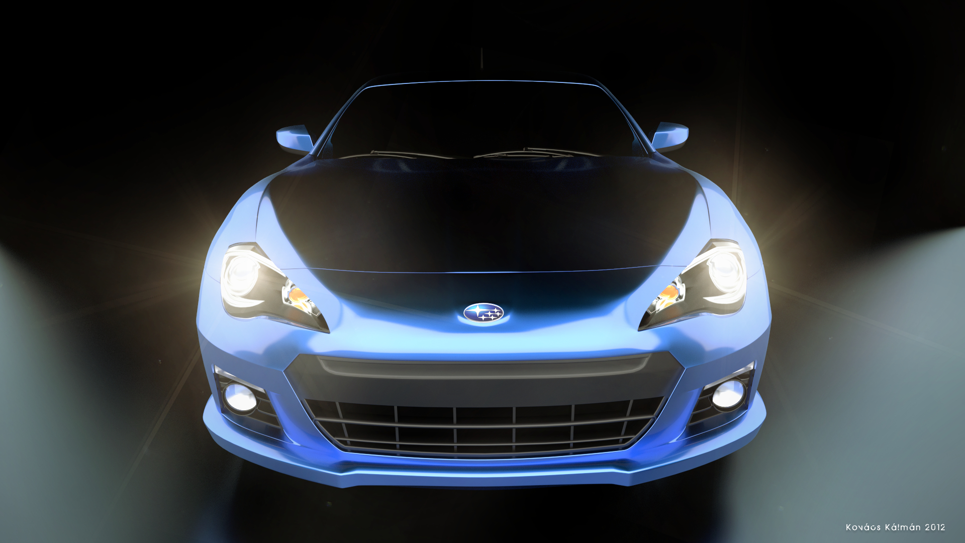 Subaru Brz Front - Blender Cycles