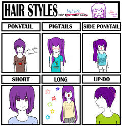 Natsuki hair styles meme