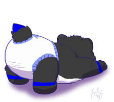 (ych) pandita Bluu