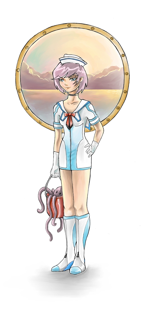 Sailor and a octopus