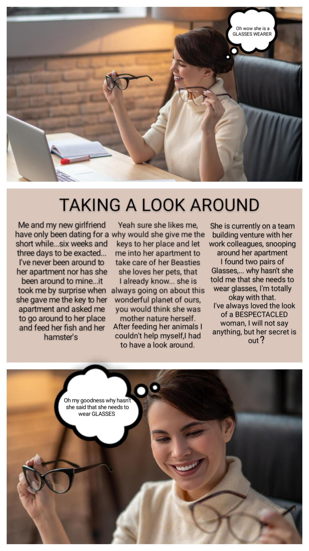 Example Look Around TAKING A LOOK AROUND by treborcos13 on DeviantArt