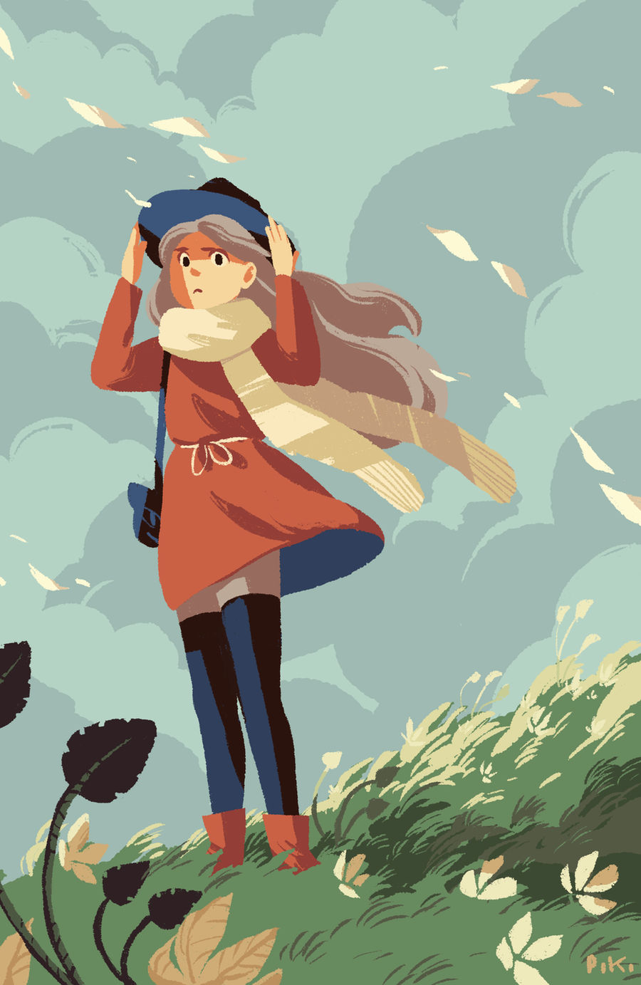 Windy day