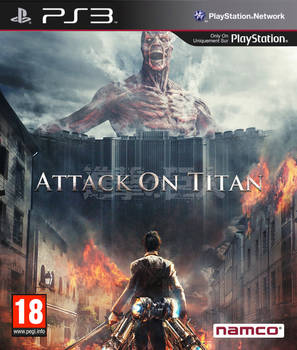 Attack on Titan PS3 cover