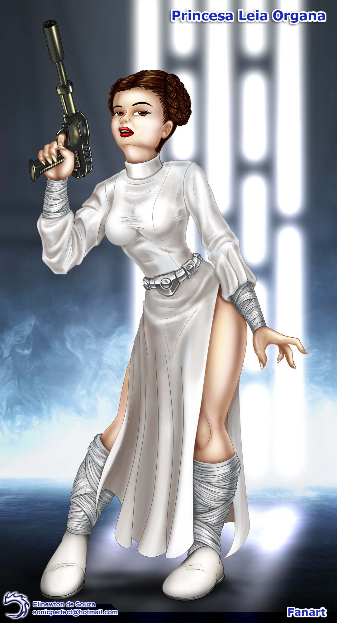 Fan-Art - Princesa-Leia-Organa