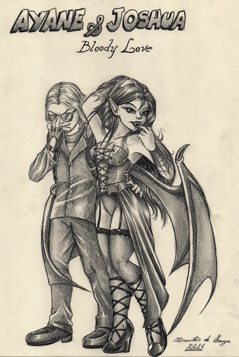 Elinewton - Ayane and Joshua (Sketch)