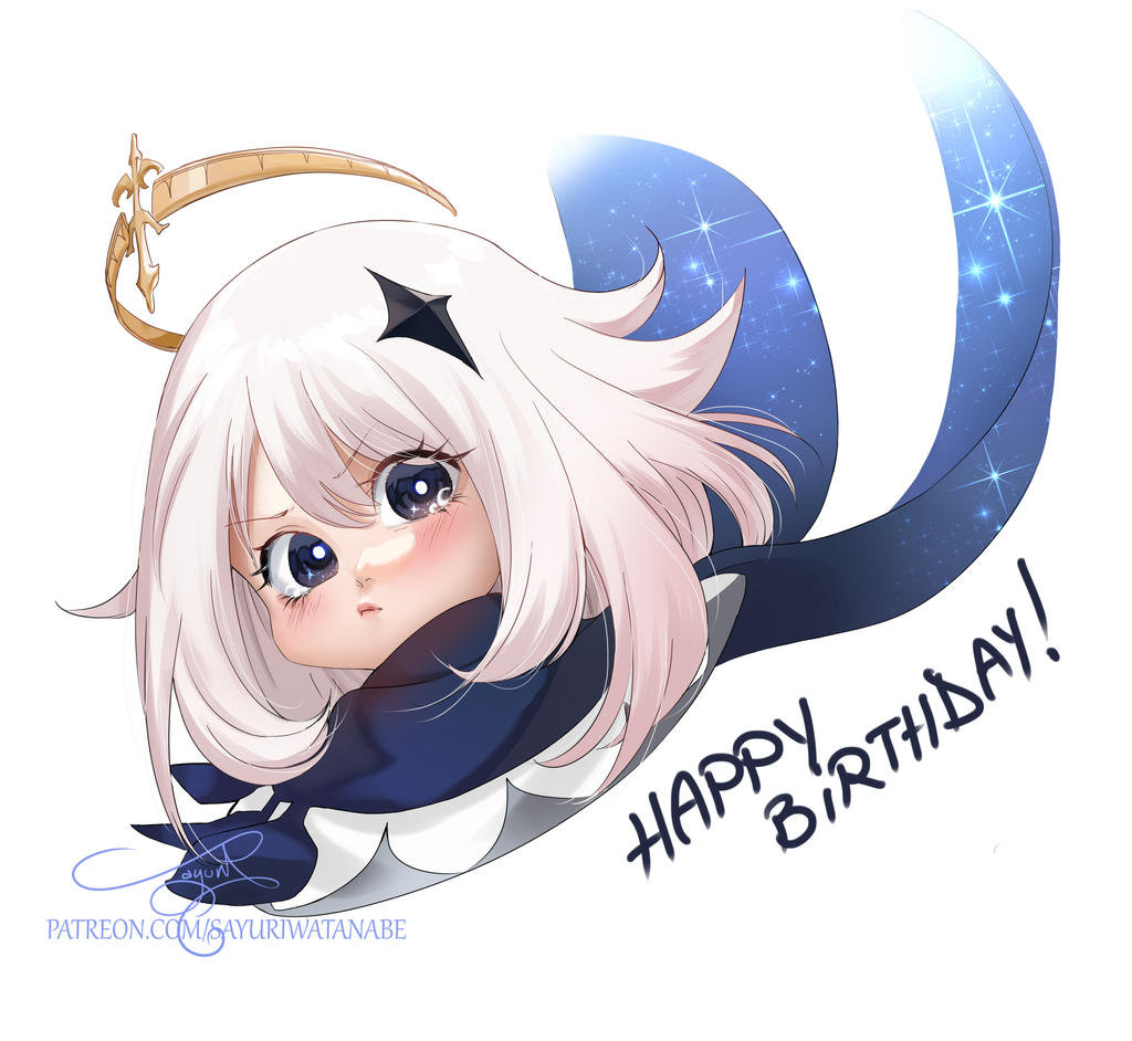 Paimon Writing Paimon by SayuriLiu on DeviantArt